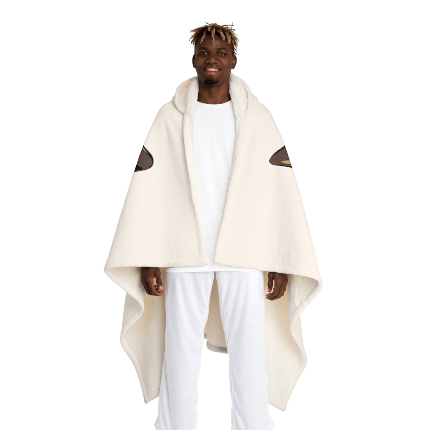 Hooded Sherpa Fleece Blanket