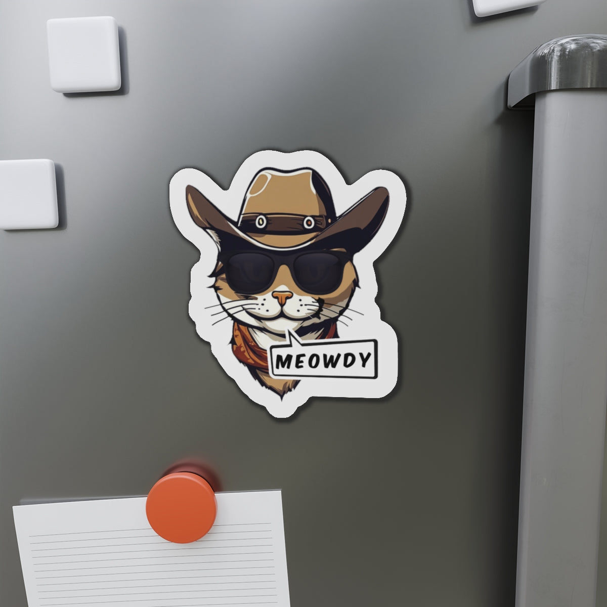 Cowboy Meowdy Magnets