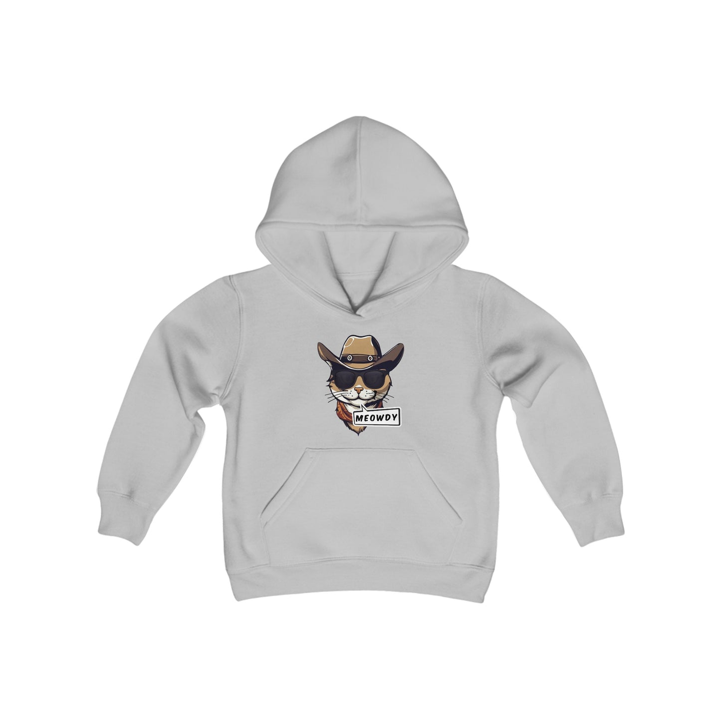 Cowboy Meowdy Hooded Sweatshirt (Youth)