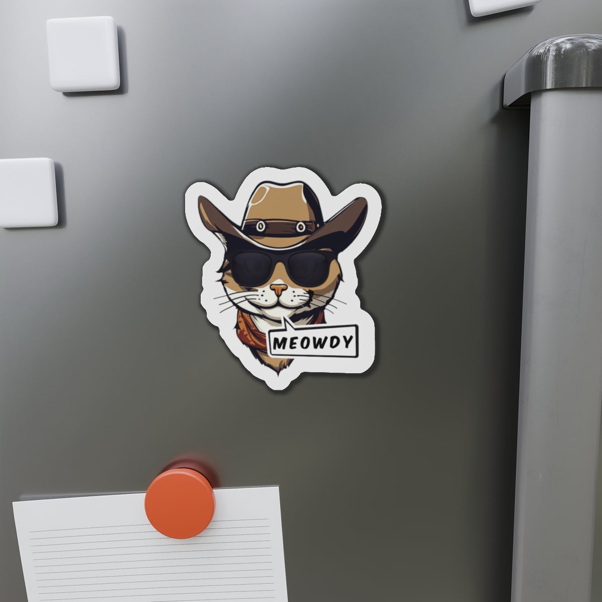 Cowboy Meowdy Magnets