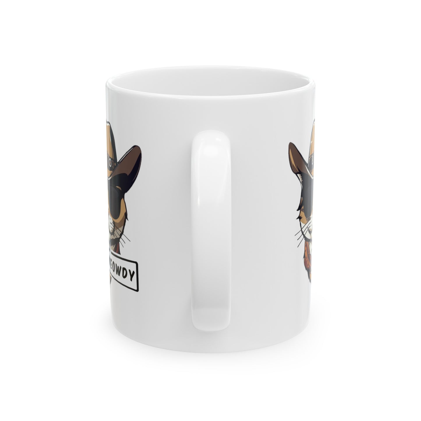 Cowboy Meowdy Mug