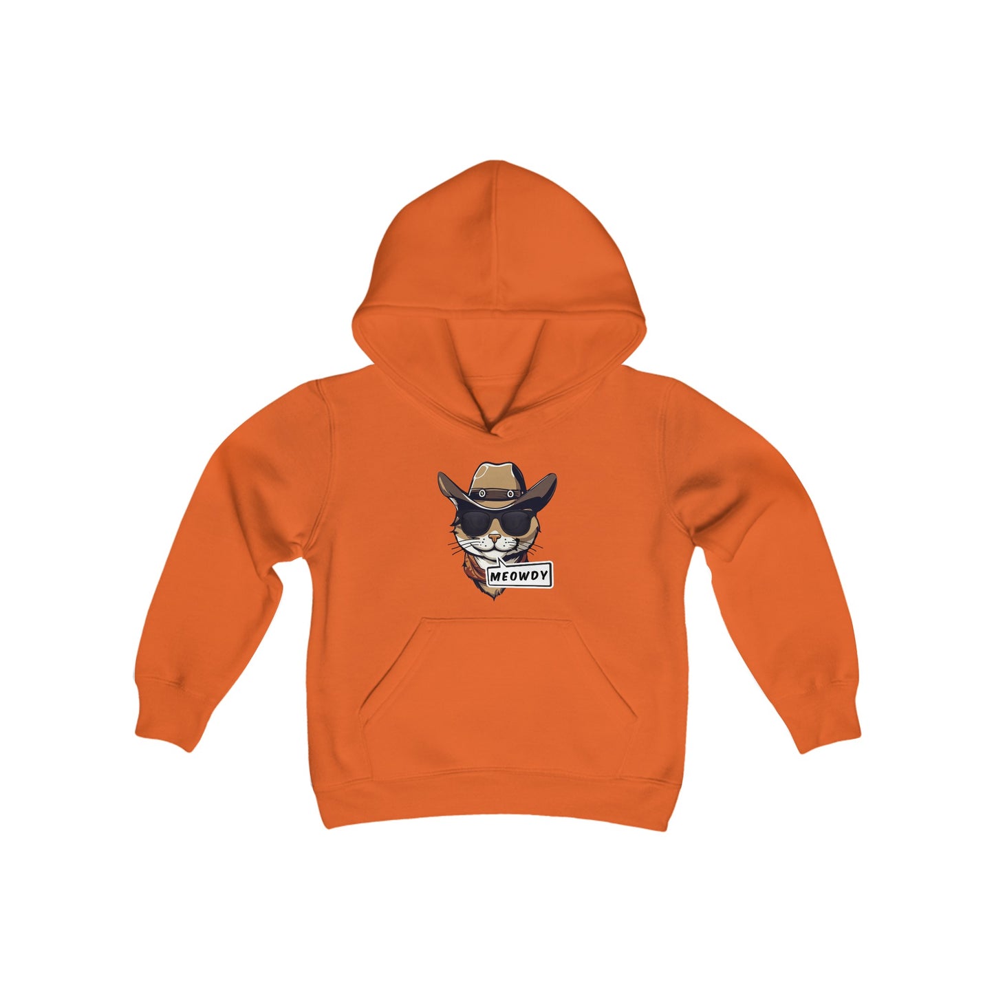 Cowboy Meowdy Hooded Sweatshirt (Youth)