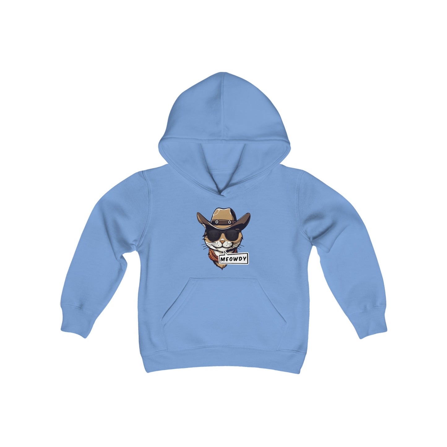 Cowboy Meowdy Hooded Sweatshirt (Youth)