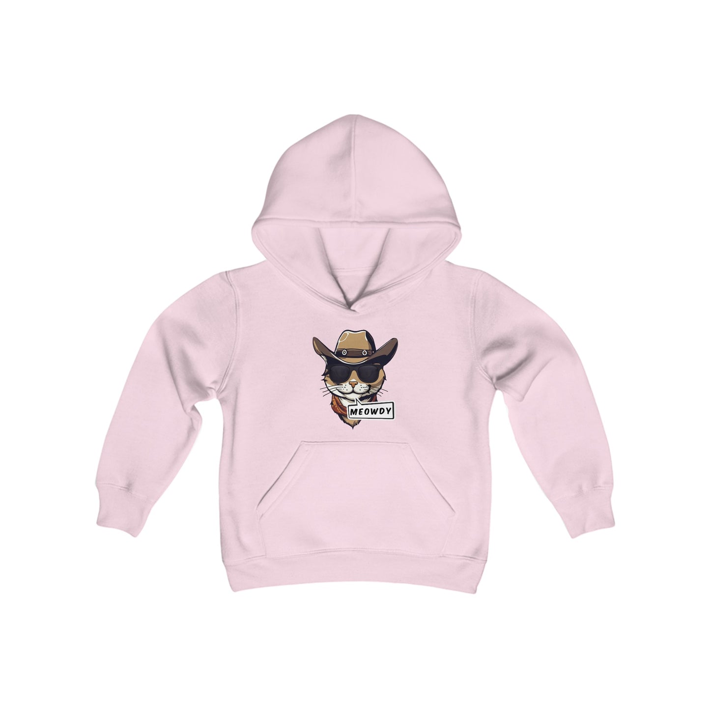 Cowboy Meowdy Hooded Sweatshirt (Youth)