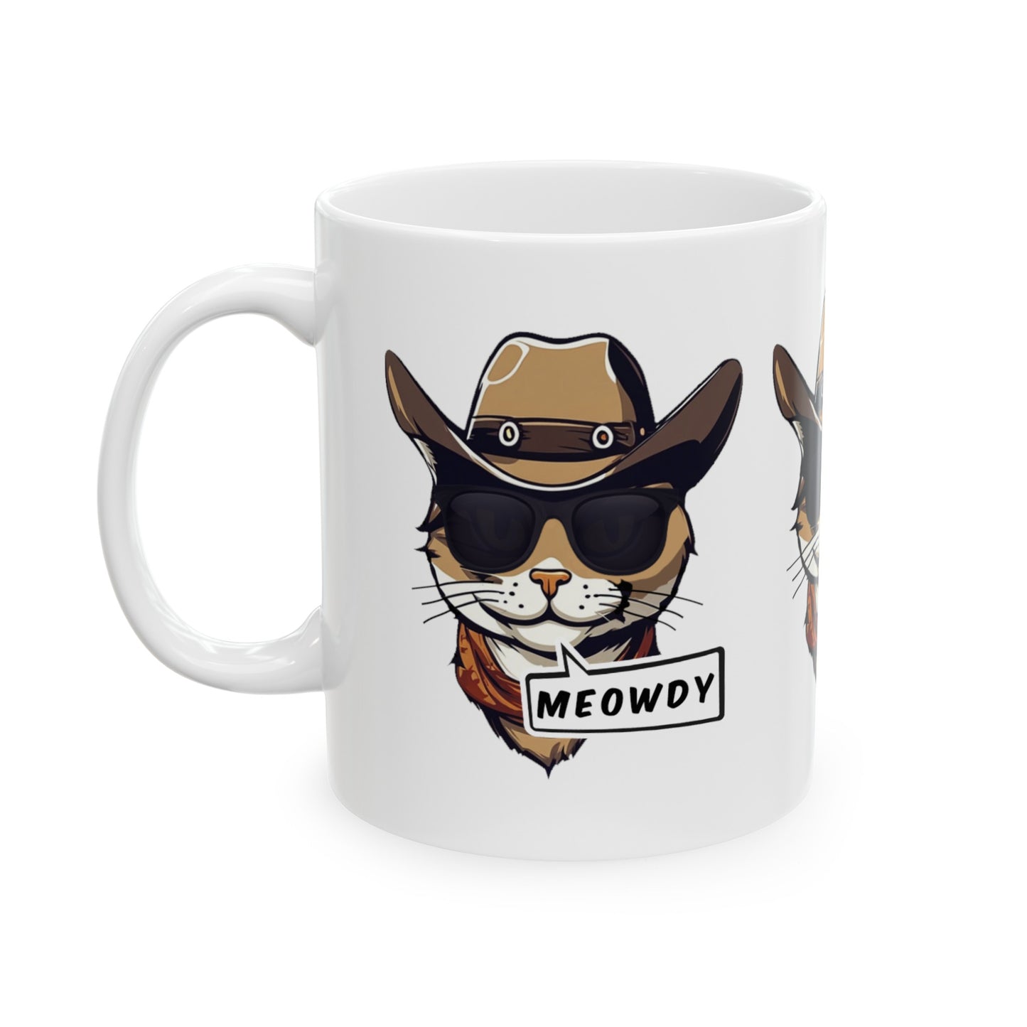 Cowboy Meowdy Mug