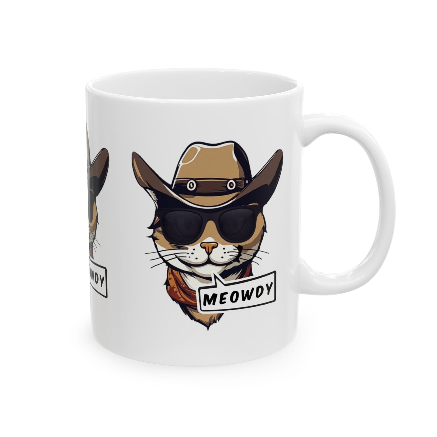 Cowboy Meowdy Mug