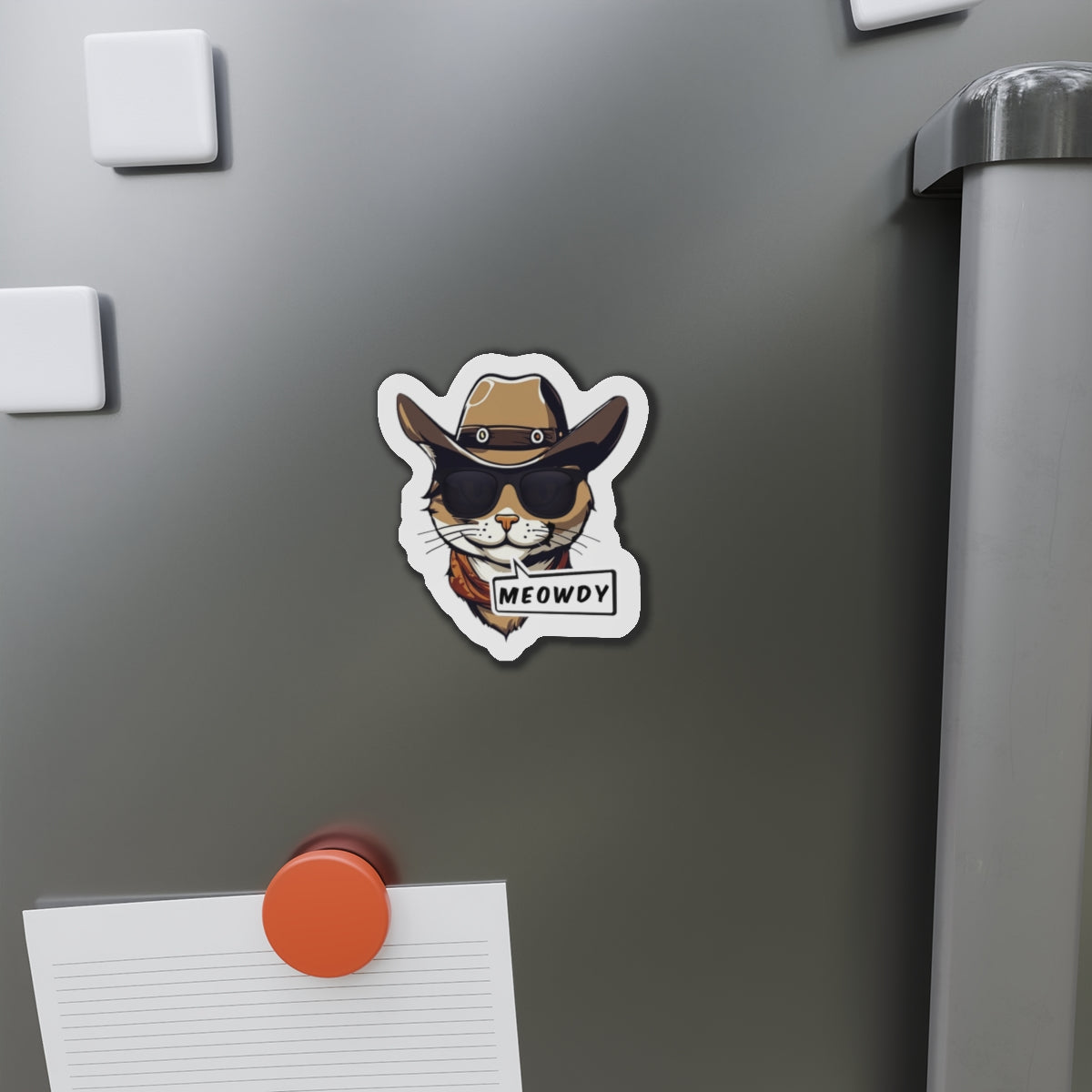 Cowboy Meowdy Magnets