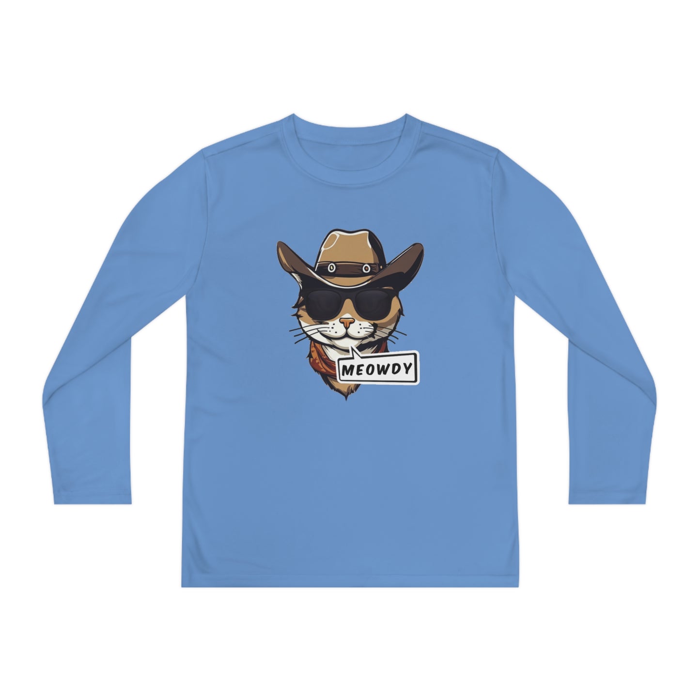 Cowboy Meowdy Long Sleeve Tee (Youth)