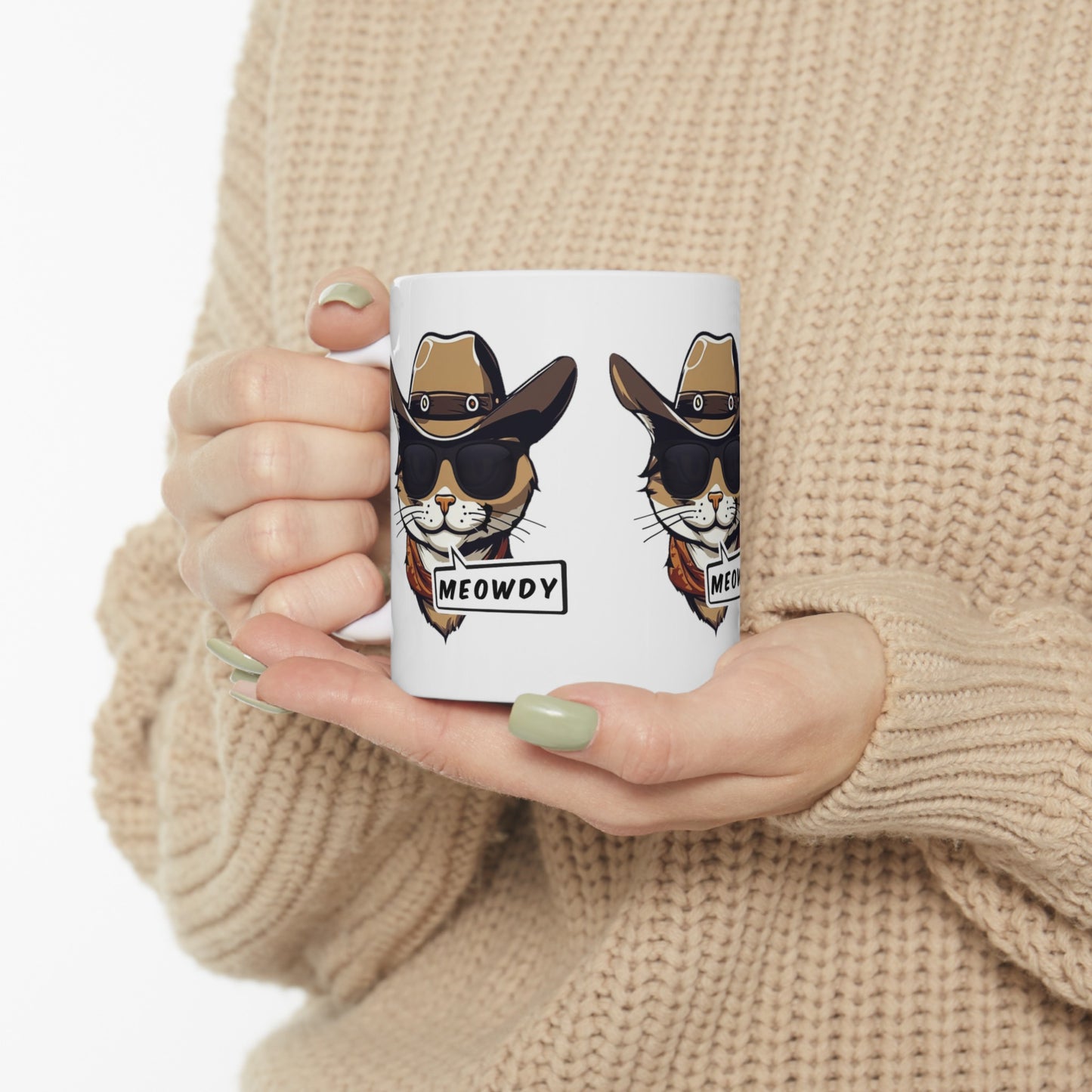 Cowboy Meowdy Mug