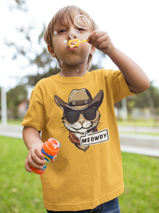 Cowboy Meowdy Tee (Youth)