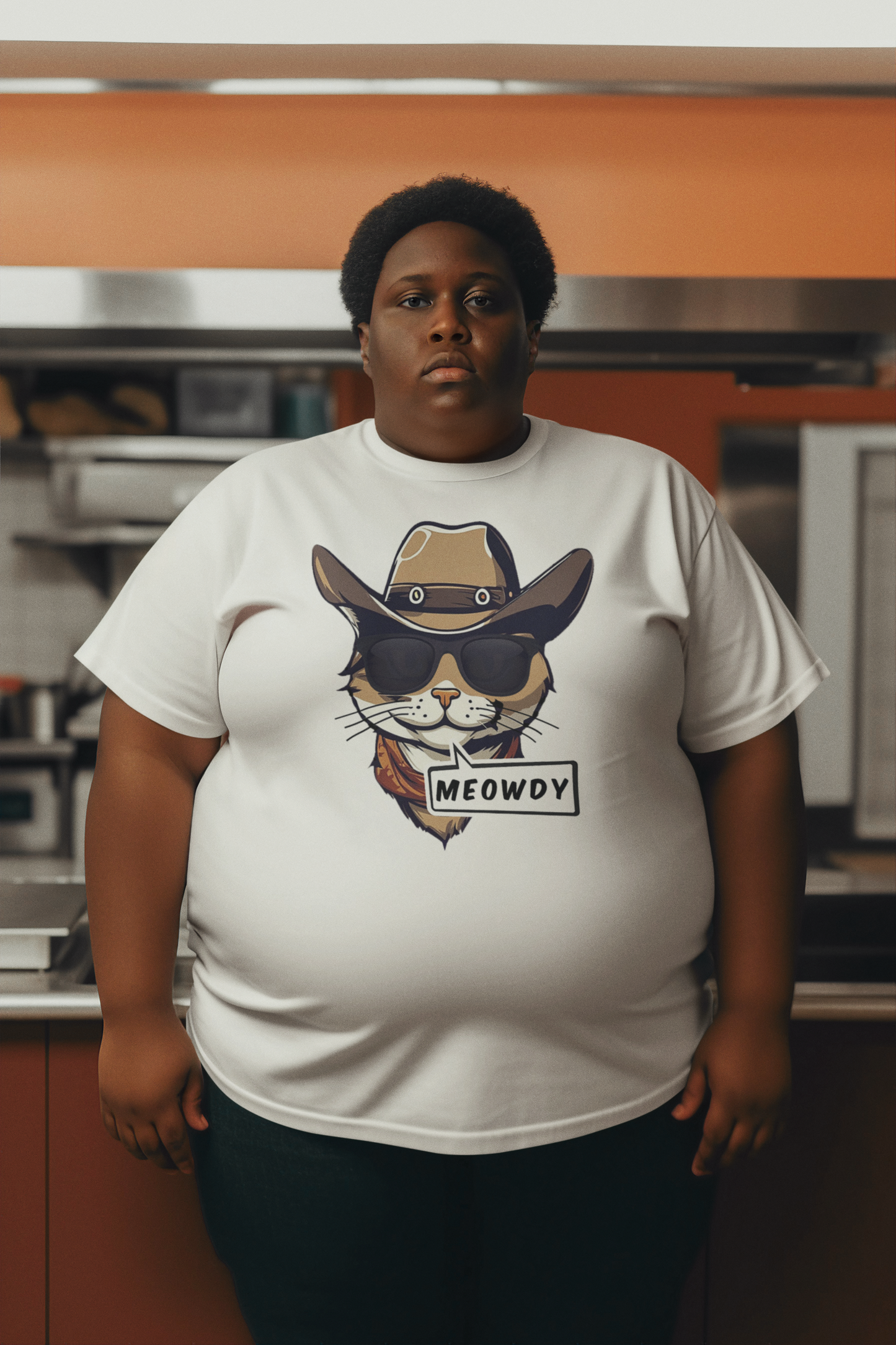 Cowboy Meowdy Tee (Adult)